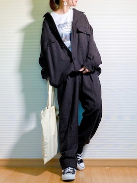 sc___dyさん（レディース・156cm）の秋コーディネート