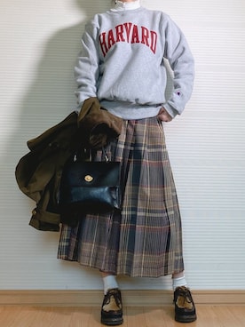 sc___dyさん（レディース・156cm）の春コーディネート