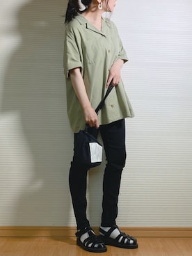 「ジェギンス」｜sc___dyさん（レディース・156cm）の春コーディネート