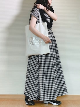 「URBAN RESEARCH Sonny Label（アーバンリサーチサニーレーベル）のアイテム（ワンピース/ドレス）」を使った、sweet_candyさん（レディース・156cm）の夏コーディネート