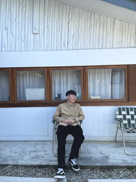 「アイテム（腕時計）」を使った、jiaweiさん（メンズ・170cm・20代）の冬コーディネート