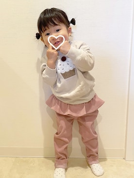 reiさん（キッズ・80cm）の冬コーディネート