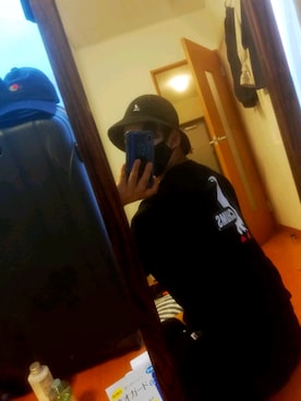 「CHUMS（チャムス）のアイテム（Tシャツ/カットソー）」を使った、 kioさん（メンズ・172cm）の春コーディネート