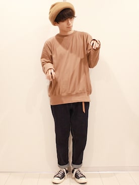 「wearhalloween2017」｜「アイテム（ニットキャップ/ビーニー）」を使った、TaKu.さん（メンズ・168cm）の秋コーディネート