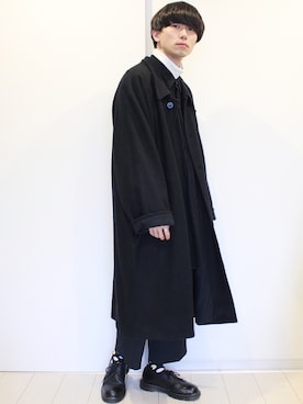 「Badhiya（バディ―ヤ）のアイテム（その他アウター）」を使った、TaKu.さん（メンズ・168cm）の冬コーディネート
