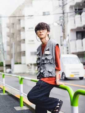 TaKu.さん（メンズ・168cm）の夏コーディネート