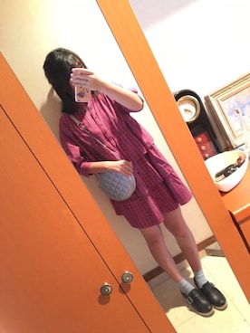 「アイテム（ブーティ）」を使った、あのさん（レディース・165cm・10代）の秋コーディネート