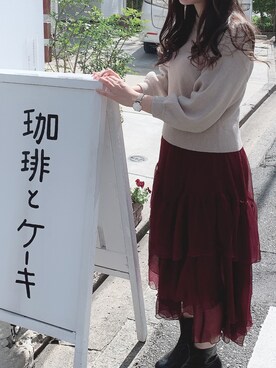 「ROSEFIELD（ローズフィールド）のアイテム」を使った、miiさん（レディース・154cm）の夏コーディネート