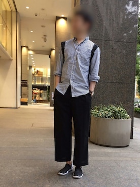 「アクアソック」｜NKさん（メンズ・170cm）の夏コーディネート