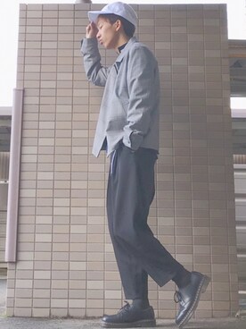 「アイテム（ブルゾン）」を使った、まさはるさん（メンズ・170cm・10代）の冬コーディネート
