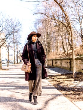 「rag & bone（ラグアンドボーン）のアイテム（ブーツ）」を使った、carolineさん（レディース・165cm）の春コーディネート