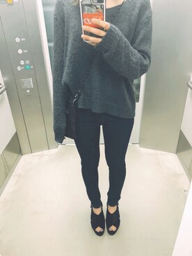 91yonさん（レディース・162cm）の秋コーディネート