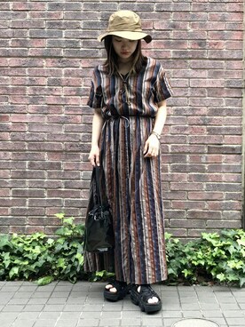オリジナルプリント羽織ワンピース を使った人気ファッションコーディネート Wear オリジナルプリント羽織ワンピース を使った人気ファッションコーディネート Wear