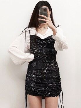 「pattern」｜「アイテム（その他）」を使った、unaueetさん（レディース・175cm）の冬コーディネート