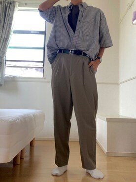 bakazumaxさん（メンズ・172cm）の夏コーディネート