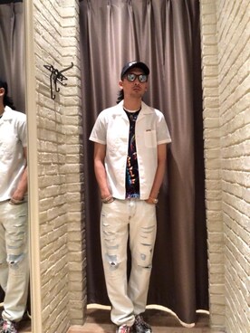 Mitachiさん（メンズ・185cm）の夏コーディネート