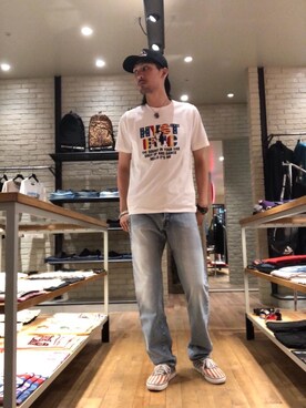 「HYSTERIC GLAMOUR（ヒステリックグラマー）のアイテム」を使った、Mitachiさん（メンズ・185cm）の秋コーディネート