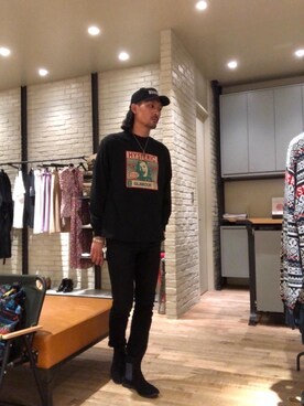 「HYSTERIC GLAMOUR（ヒステリックグラマー）のアイテム」を使った、Mitachiさん（メンズ・185cm）の秋コーディネート