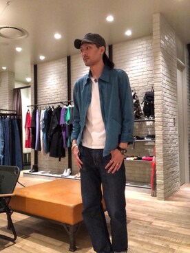 「HYSTERIC GLAMOUR（ヒステリックグラマー）のアイテム」を使った、Mitachiさん（メンズ・185cm）の秋コーディネート