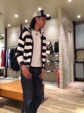 「HYSTERIC GLAMOUR（ヒステリックグラマー）のアイテム」を使った、Mitachiさん（メンズ・185cm）の秋コーディネート