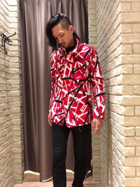 「HYSTERIC GLAMOUR（ヒステリックグラマー）のアイテム」を使った、Mitachiさん（メンズ・185cm）の秋コーディネート