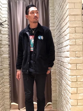 「HYSTERIC GLAMOUR（ヒステリックグラマー）のアイテム」を使った、Mitachiさん（メンズ・185cm）の秋コーディネート