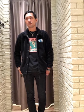 「HYSTERIC GLAMOUR（ヒステリックグラマー）のアイテム」を使った、Mitachiさん（メンズ・185cm）の秋コーディネート