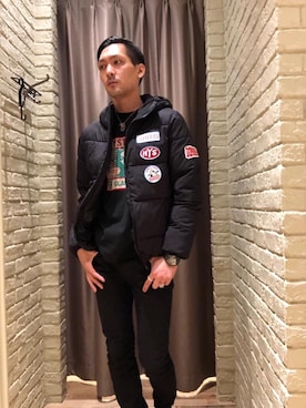 「HYSTERIC GLAMOUR（ヒステリックグラマー）のアイテム」を使った、Mitachiさん（メンズ・185cm）の秋コーディネート