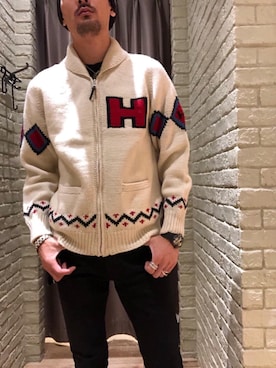 「HYSTERIC GLAMOUR（ヒステリックグラマー）のアイテム」を使った、Mitachiさん（メンズ・185cm）の秋コーディネート