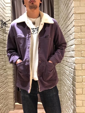 「HYSTERIC GLAMOUR（ヒステリックグラマー）のアイテム」を使った、Mitachiさん（メンズ・185cm）の秋コーディネート