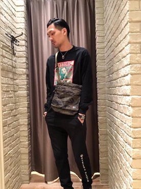 「HYSTERIC GLAMOUR（ヒステリックグラマー）のアイテム」を使った、Mitachiさん（メンズ・185cm）の冬コーディネート