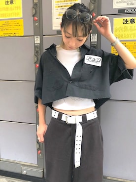 Azumi Tamさん（レディース・154cm）の夏コーディネート