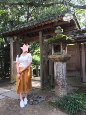 「宇治」｜Milkrabbit さん（レディース・158cm）の秋コーディネート