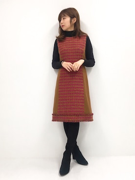 「JILL STUART（ジルスチュアート）のアイテム」を使った、nanami_さん（レディース・158cm）の秋コーディネート