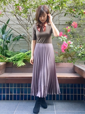 「158cm」｜「アイテム（ワンピース/ドレス）」を使った、nanami_さん（レディース・158cm）の夏コーディネート