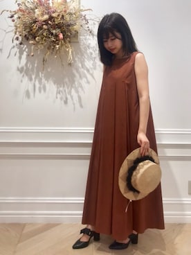 「158cm」｜「アイテム（ワンピース/ドレス）」を使った、nanami_さん（レディース・158cm）の夏コーディネート