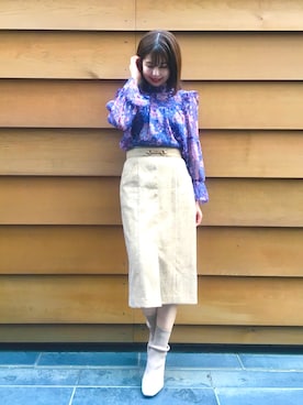 「ボーホー」｜nanami_さん（レディース・158cm）の夏コーディネート
