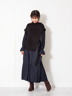 nanami_さん(レディース・158cm)の秋コーディネート