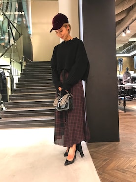 「DIESEL OSAKA」｜「アイテム（パンプス）」を使った、miho kobayakawaさん（レディース・160cm）の夏コーディネート