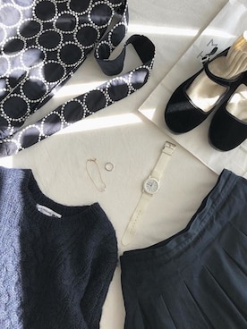 「カンフーシューズ」｜yumi さん（レディース・158cm）の春コーディネート