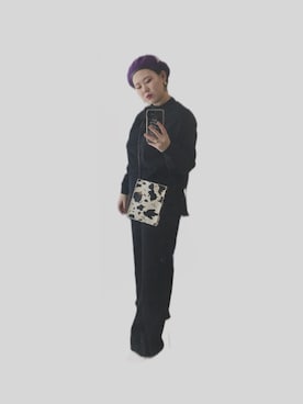 「Guess（ゲス）のアイテム（ハンチング/ベレー帽）」を使った、RIANさん（レディース・161cm）の春コーディネート