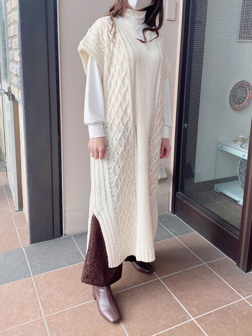 M Vacancyのベストを使ったコーディネート Wear