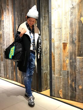 maki kumashiroさん（レディース・163cm）の秋コーディネート