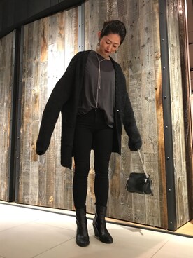 maki kumashiroさん(レディース・163cm)の秋コーディネート