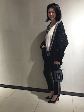 「入学式」｜「アイテム（財布/小物）」を使った、maki kumashiroさん（レディース・163cm）の春コーディネート
