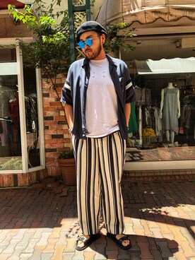胸毛王子さん(メンズ・181cm)の夏コーディネート