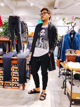 胸毛王子さん（メンズ・181cm）の夏コーディネート