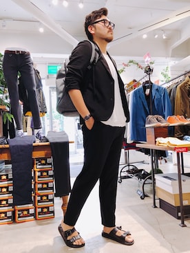 胸毛王子さん（メンズ・181cm）の夏コーディネート