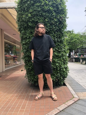 胸毛王子さん（メンズ・181cm）の春コーディネート