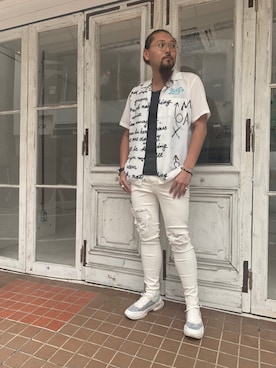 胸毛王子さん（メンズ・182cm）の夏コーディネート